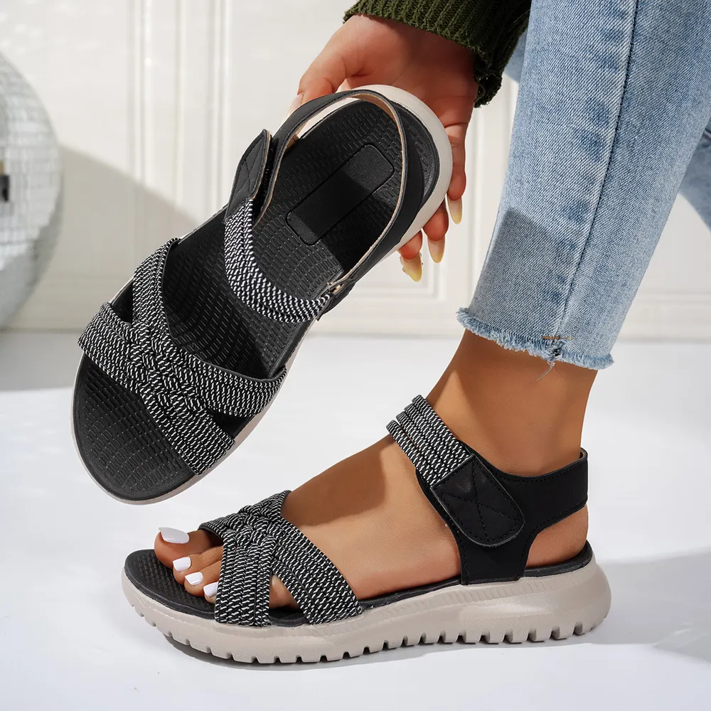 🔥2026 Summer Best Seller — Last Day Sale 50% OFF!🔥Women's Soft-Sole Orthopedic Sandals | Ultra-Comfortable Open-Toe Design