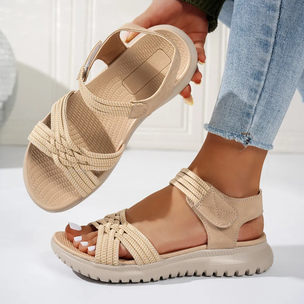 🔥2026 Summer Best Seller — Last Day Sale 50% OFF!🔥Women's Soft-Sole Orthopedic Sandals | Ultra-Comfortable Open-Toe Design