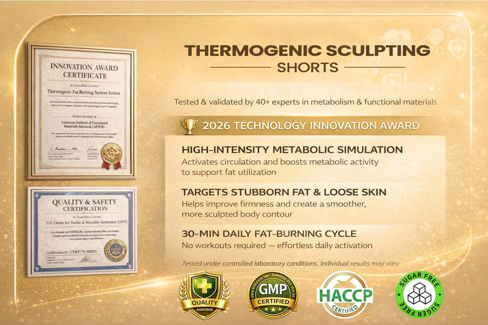 🛡️2026 Moringa & Berberine 4-in-1 Micro-Particle Shaping & Fat Burning Shorts