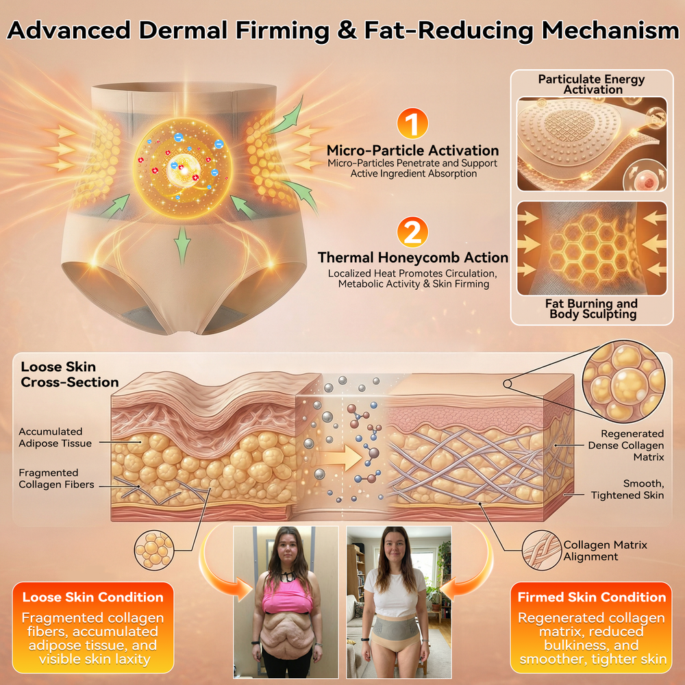 🛡️2026 Moringa & Berberine 4-in-1 Micro-Particle Shaping & Fat Burning Shorts