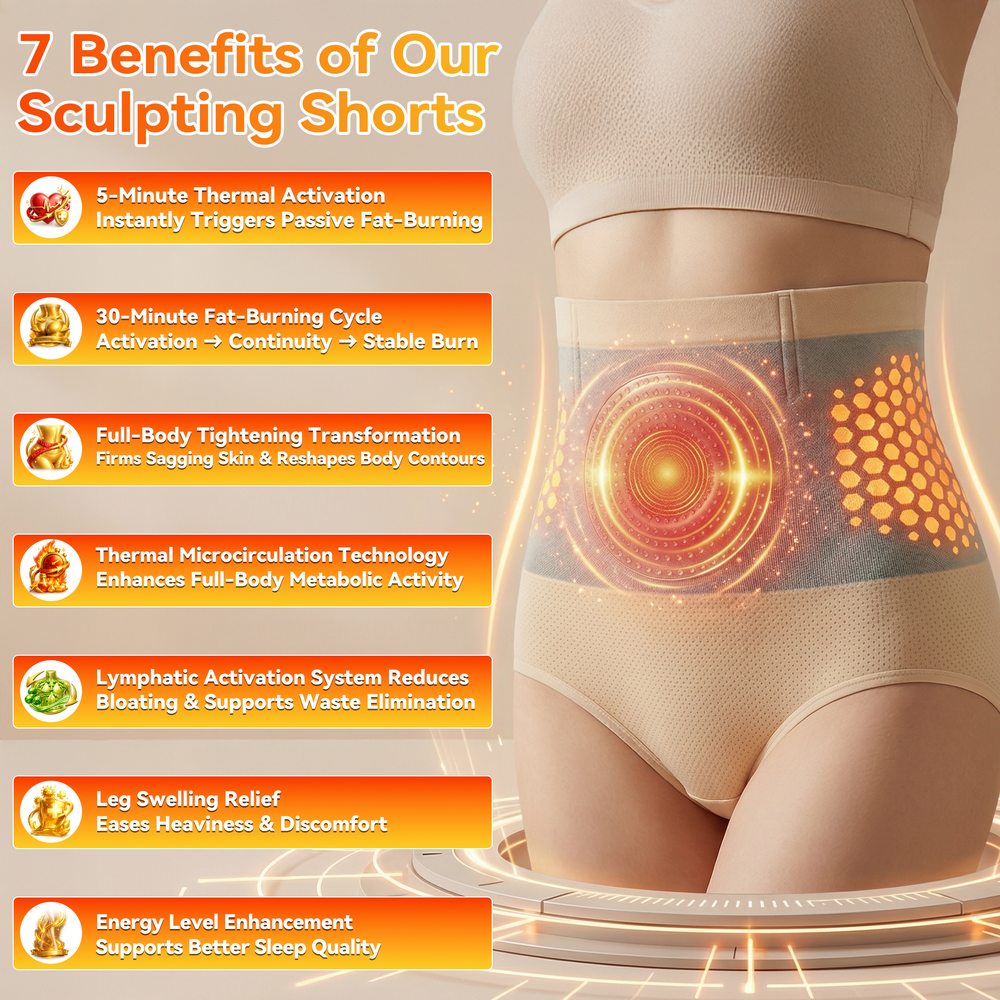 🛡️2026 Moringa & Berberine 4-in-1 Micro-Particle Shaping & Fat Burning Shorts